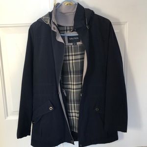 Nautical women’s trench coat